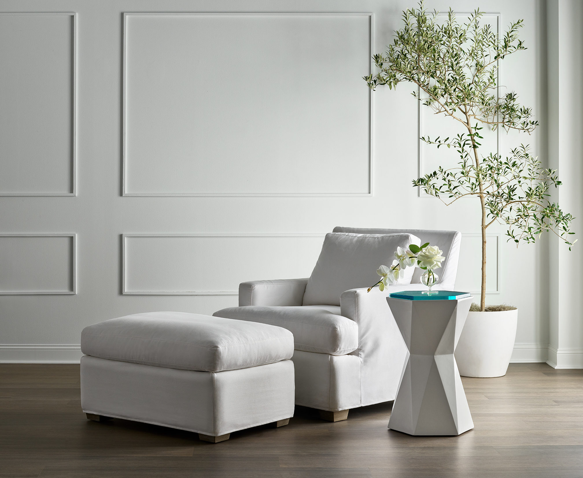 Image of a chair from the Miranda Kerr Home collection