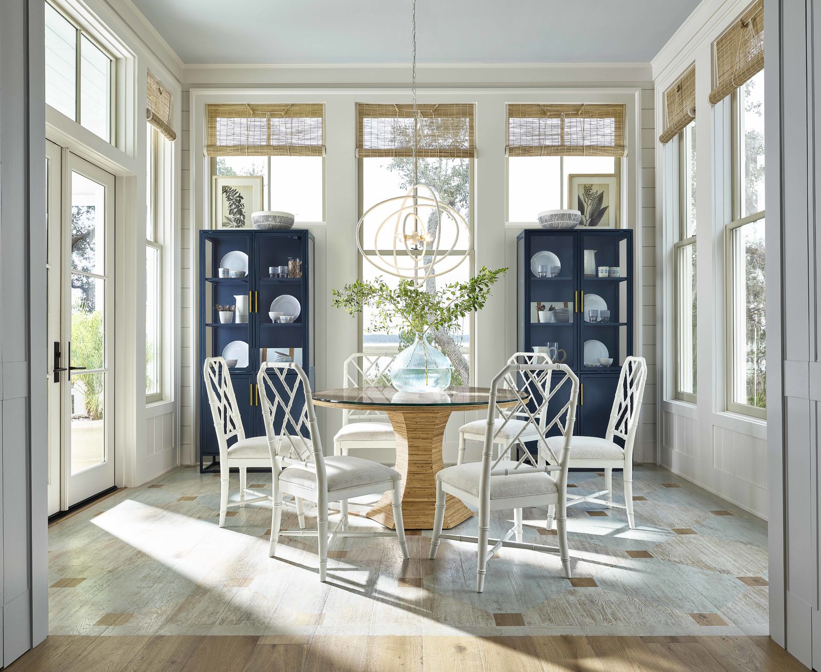 coastal style dining room