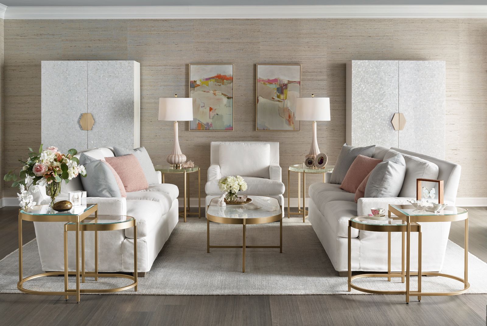 Symmetrical Living room